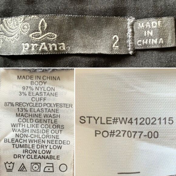 Prana Joggers Camouflage Sky Canyon 2 - Picture 4 of 11